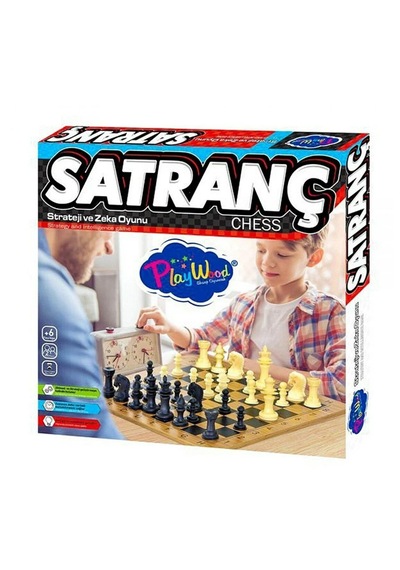 Playwood Ahşap Satranç Oyunu