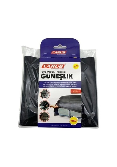 Araba Yan Cam Güneşlik Perde Kılıf Oto Araç Arka Yan Cam Güneşliği Perdesi