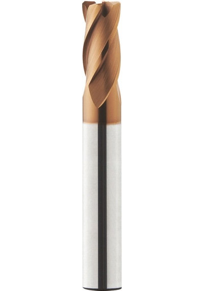 4x10x4x50mm Kraft R1.0 4 Ağız Karbür Freze