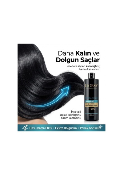 +plus Dökülme-kepek Karşıtı Besleyici Tuzsuz Doğal Biaotin-keratin Şampuan 400 Ml