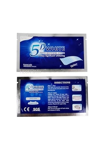 Ayrex 5d White Diş Lekesi Ve Taşını Hafifletmeye Yardımcı Olurci Taşınabilir Diş Temizleyici 1 Adet + 2 Adet Di