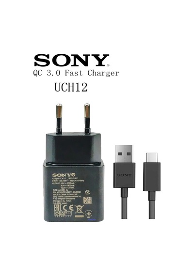 Sony Xa1,xa2,xz Uch12 Hızlı Şarj Cihaz Aleti Type C Kablo Senalstore