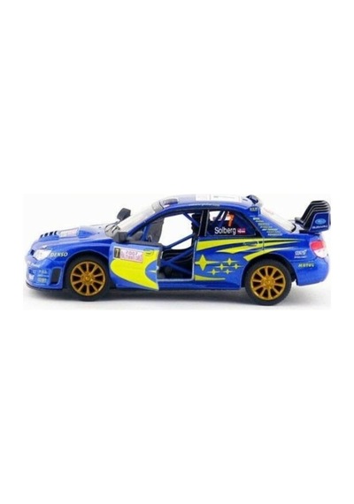 Kinsmart 2007 Subaru Wrc Rally Mavi Metal 1/36 Model Araba