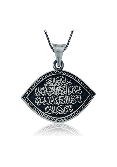 Gümüş Nazar Duası Kadın Kolye (551161838)