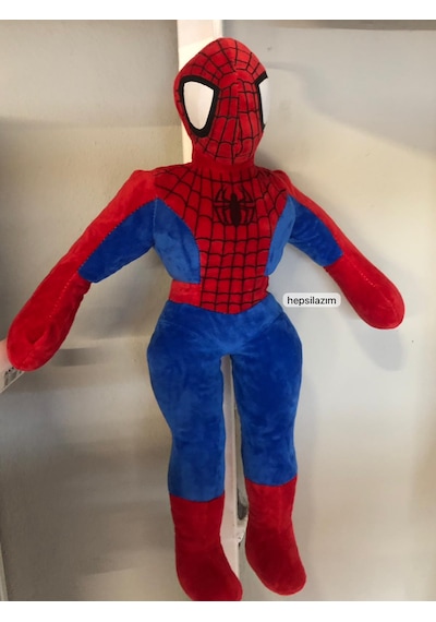 Uyku Oyun Arkadaşı Peluş Oyuncak Örümcek Adam 50cm Kırmızı