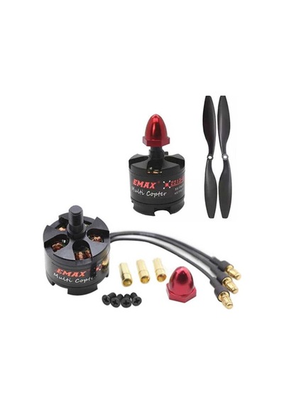 EMAX Multicopter motoru MT2213 (Prop1045 Combo ile) 935KV CCW