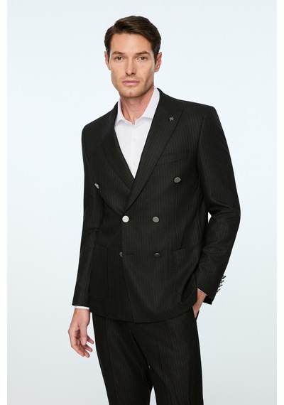 Morven Erkek Siyah Poliviskon Trend Slim Fit Sivri Yaka Kruvaze Takım Elbise 26ms001015001 Siyah Morven Erkek Siyah Poliviskon Trend Slim Fit Sivri Yaka Kruvaze Takım Elbise 26ms001015001 Siyah