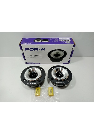 For-x Dome Tweeter 8cm 100w 50rms For-x Tx-250 8cm Dome Tiz