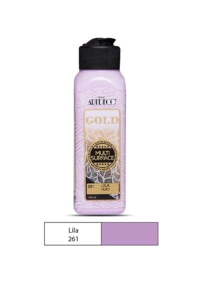 Artdeco Gold Multi Surface Akrilik Boya 140 Ml. 261 Lila