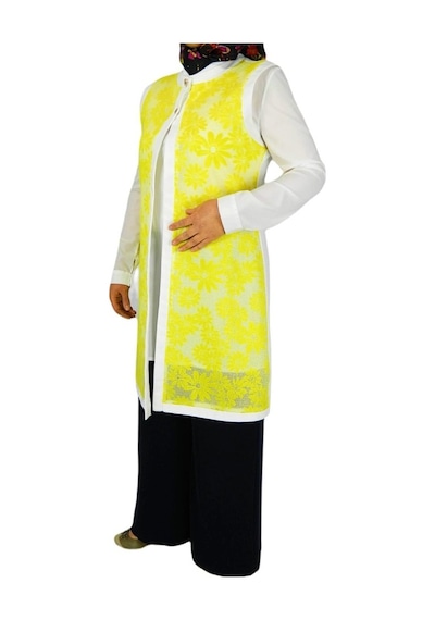 Kadın Krep Güpür Ikili Tunik Msk-0262