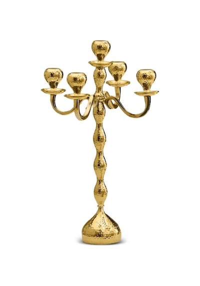 Karaca  Arlen Şamdan 5'li Gold 42x29 cm