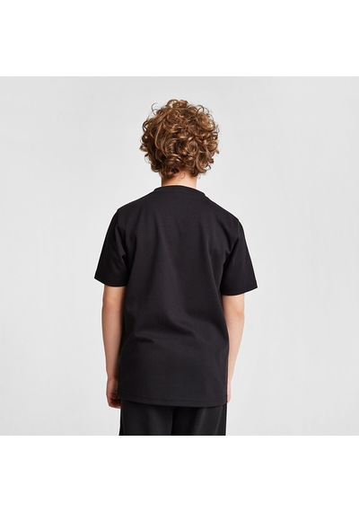 Lescon Siyah Çocuk Kısa Kol T-shirt 25s-3260-25n