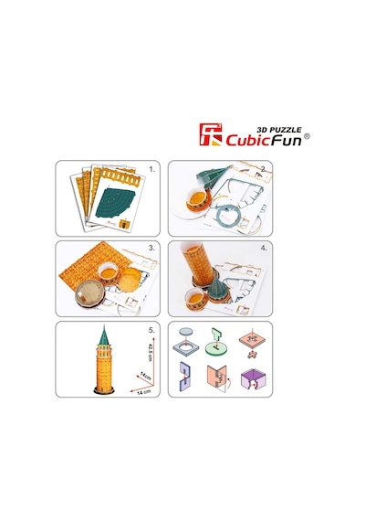 3D Puzzle Galata Kulesi 17 Parça