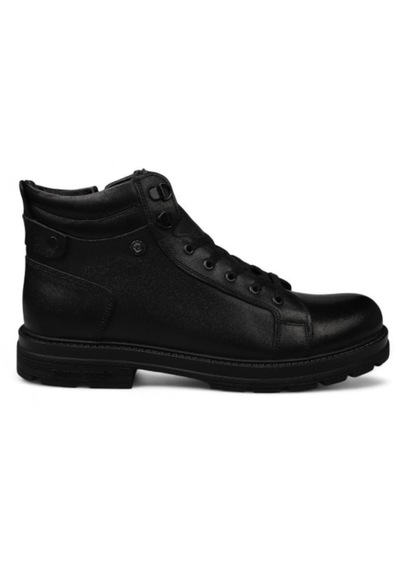 Pierre Cardin 90425 Erkek Siyah Fermuarlı Kışlık Bot