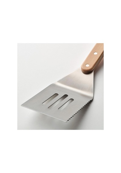 Ikea Grilltider Serisi, Barbekü Gereçleri Seti, Paslanmaz Çelik-kayın