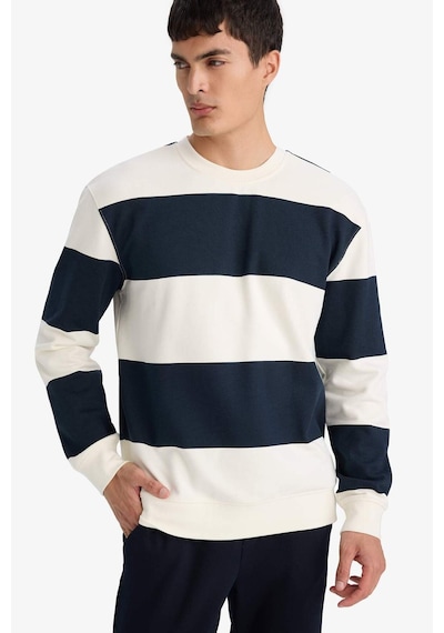 Defacto Sweatshirt F9630ax26spnv82 Lacivert-nv82