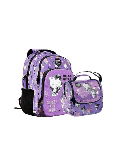 Hello Kitty Çanta+ Beslenme Çantası Set4 Renkli