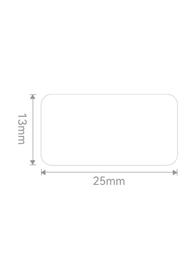 Niimbot Pl25x13mm 390 Adet -80 C Beyaz Etiket M2 1