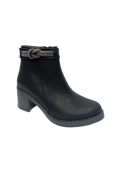Erbay 612 Yağlı Deri Trend Fashion Kadın Bot Siyah