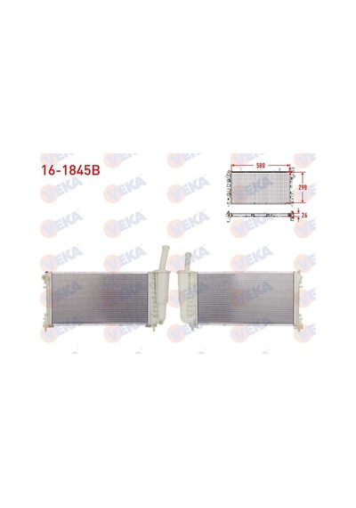 Su Radyatoru Brazıng Fıat Punto 188 1.4 M-t Ac /- 1999-200916-1845b 51723827