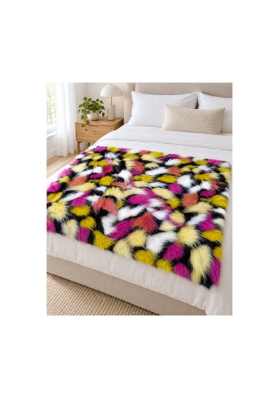 Zp Ithal Ultra Yumuşak , Peluş Kumaş Yüksek Kalite 100x150 Cm Ev Tekstili,giyim Sarılı Sarılı