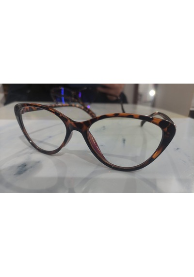 Vivera Leopar C03 Kadın Mavi Işık Korumalı Ekran Cat Eyes Gözlüğü