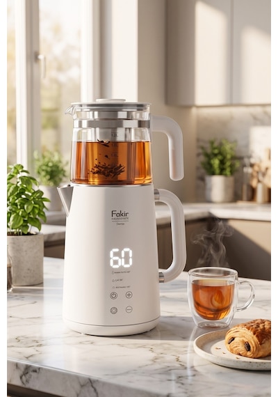 Fakir Demia 1.7 L Dijital Göstergeli Çay Makinesi
