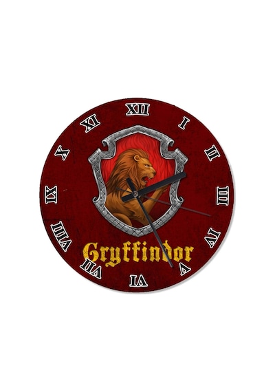 Gryffindor Harry Potter Tasarım Duvar Saati (407732716) Çok Renkli
