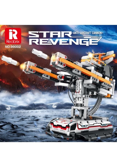Reobrix 99002 Uçaksavar Topu Star Revenge Anti-aircraft Connon Kumanda&motor Yaratıcı Yapı Blok Seti Reobrix 99002 Uçaksavar Topu Star Revenge Anti-aircraft Connon Kumanda&motor Yaratıcı Yapı Blok Seti
