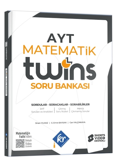 AYT Twins Matematik Soru Bankası KR Akademi Yayınları