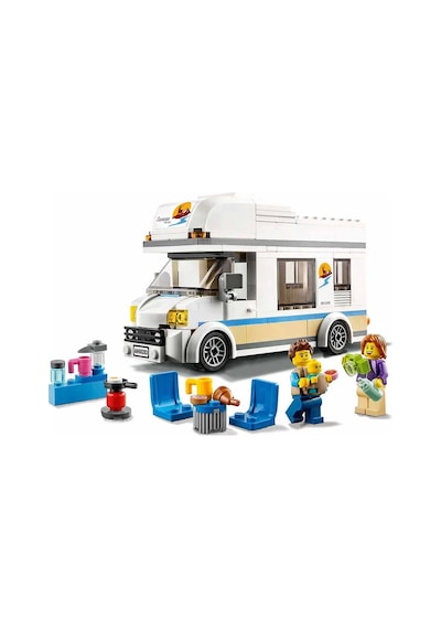 LEGO® City Tatilci Karavanı 60283-5+ Yaratıcı Oyuncak Yapım Seti - 190 Parça