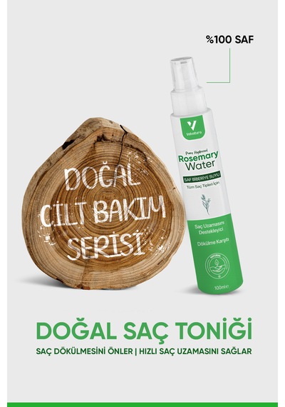 Velvatura Dökülme Karşıtı Biberiye Suyu 100 ML