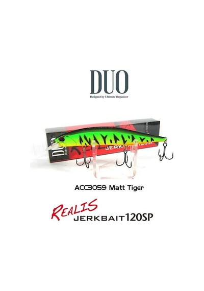 Duo Realis Jerkbait 120SP ACC3059 Mat Tiger