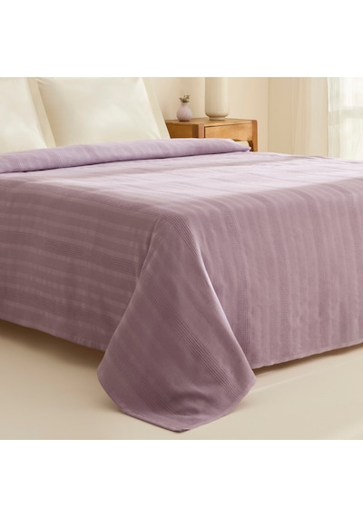 Karaca Home Layna Ecocell Çift Kişilik Tek Pike Lila Lila