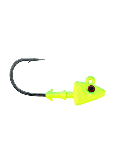 Mustad Sd824 Shad Jighead Sâhte Yemi Ch - Chartreuse 10gr - 3lu -