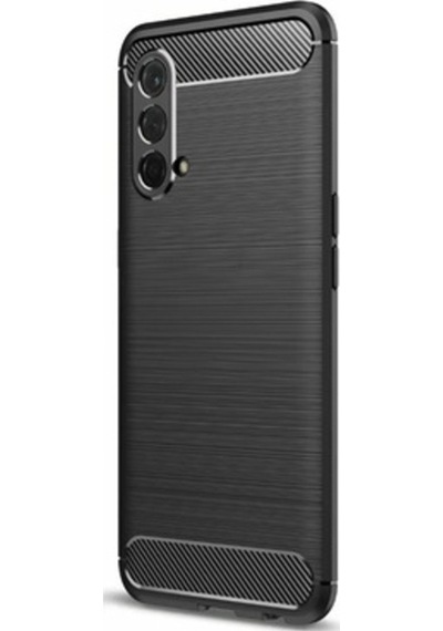 Oneplus Nord Ce 5G Brushed Carbon Fiber Silikon Kilif - Siyah 511972827