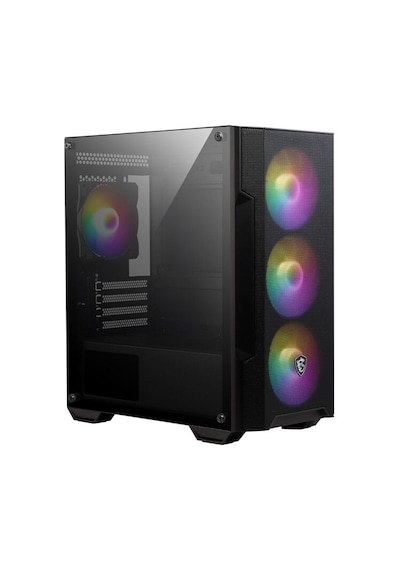 Msı 600w 80+ Mag Forge M100a D60 Gaming Mid-tower Pc Kasası