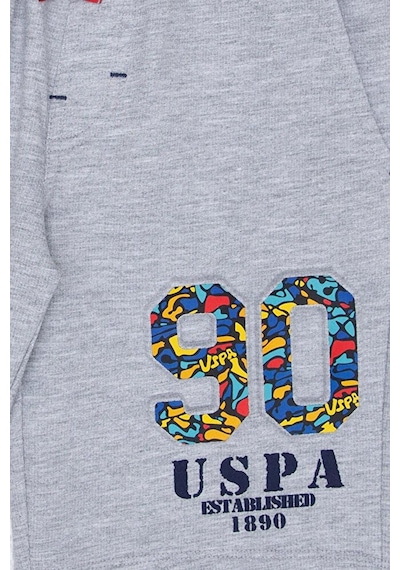 U.S. Polo Assn. Erkek Çocuk Örme Şort %100 Pamuk Çok Renkli