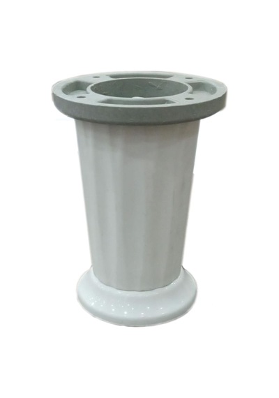 Cateksss 10 Cm A2 Ayak Beyaz Ral9016 - 16 Lı Paket