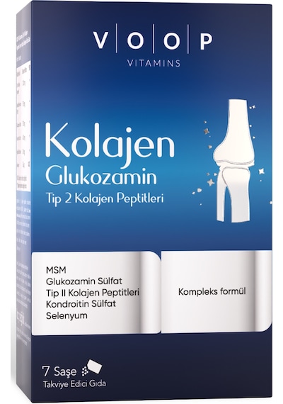 Voop Collagen Tip 2 Glukozamin 7 Saşe
