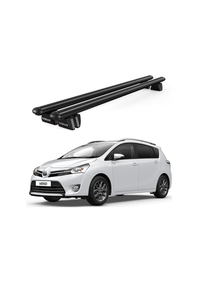 Pençe Toyota Verso Ara Atkı 2009-2018 Uyumlu Siyah Ara Atkı Port Bagaj Tavan Barı