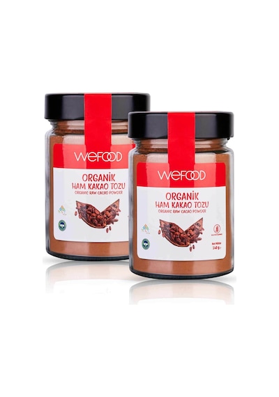 Wefood Organik Ham Kakao Tozu 2 x 140 G