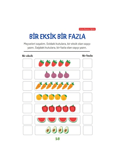 Okul Öncesi Pratik Matematik Kitabı