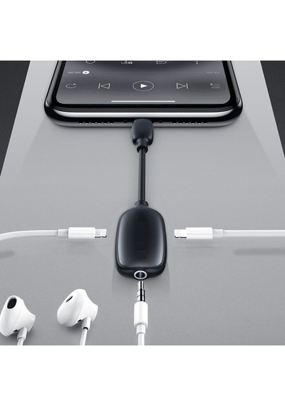 Lightning Çoklayıcı / 2x Lightning çıkışı ve 1x 3.5 mm stereo