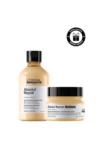 L'oréal Professionnel Absolut Repair Yoğun Onarıcı Saç Bakım Seti