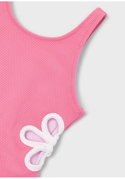Kız Çocuk Güpürlü Mayo 3736 Pembe