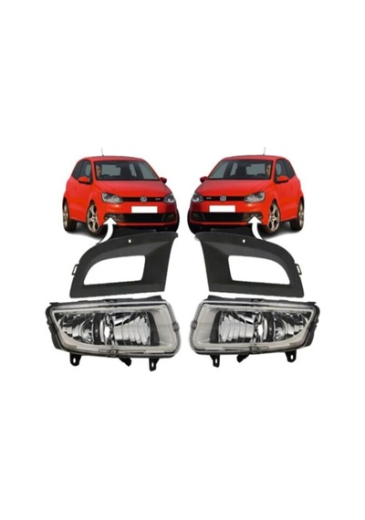 Vager Vw Polo 2009-2013 6r0 Lı Sis Farı Aydınlatması Sol Sağ Takım