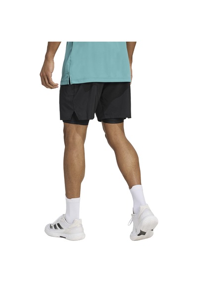 Adidas Club 2in1 Erkek Siyah Tenis Şortu Jy2959