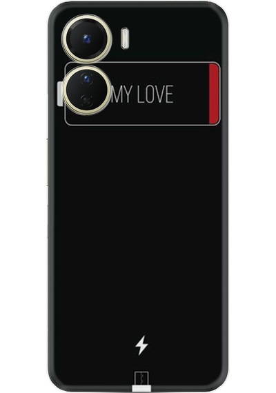 Vivo Y16 Kilif Resimli Silikon My Love 1402 566401321