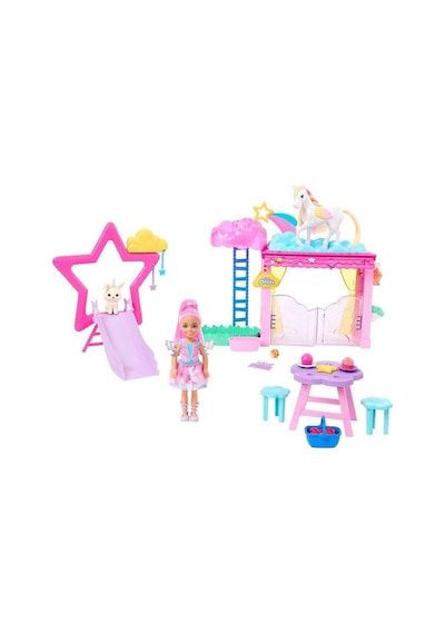 Barbie A Touch Of Magic Chelsea ve Pegasus Oyun Seti HNT67